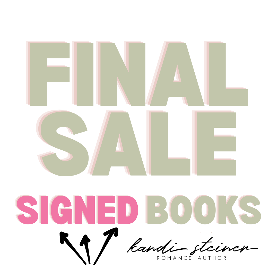 Final Sale SIGNED Books