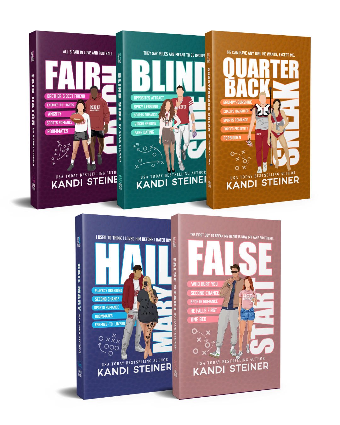 Red Zone Rivals Trope Paperbacks Set (Books 1-5)