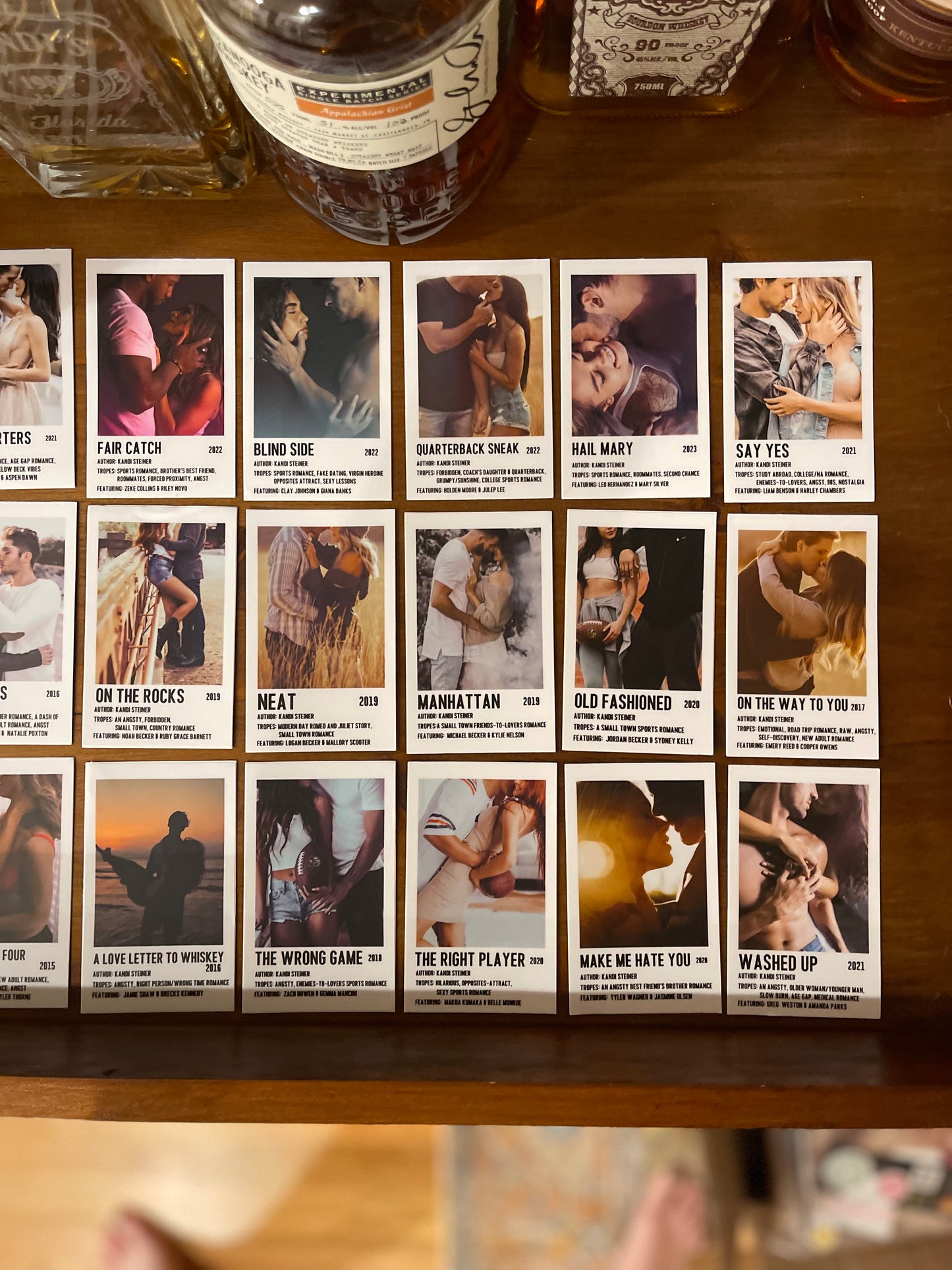 Kandi Steiner Bookish Polaroid Sticker