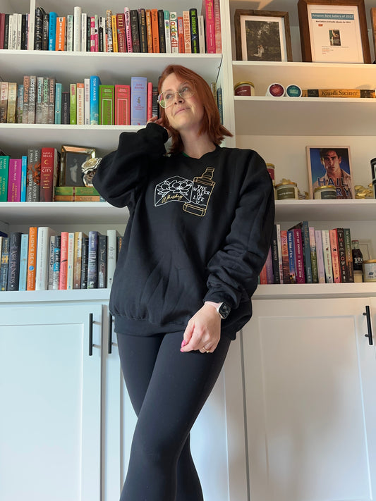 The Mellow Mug "Whiskey, Water of Life" Sweatshirt