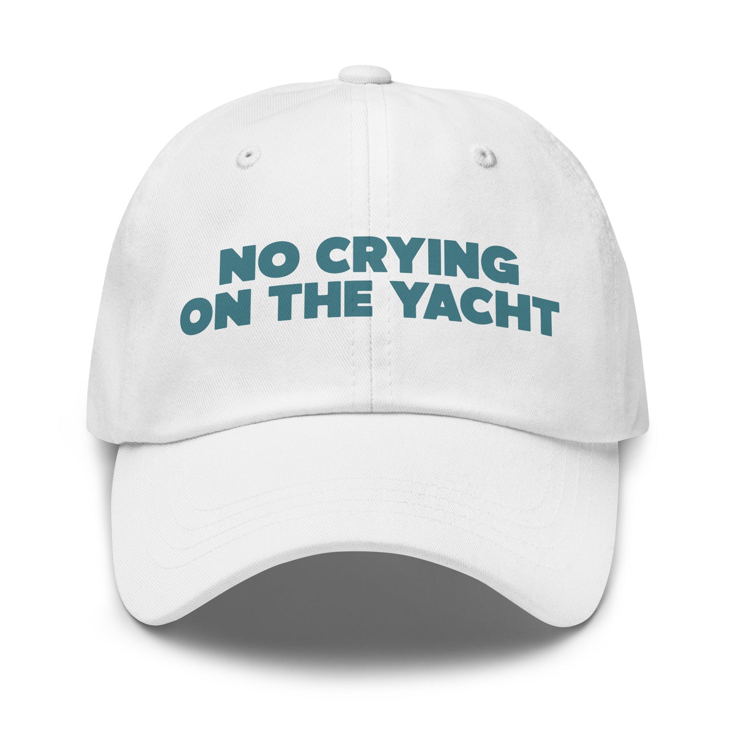 "No Crying on the Yacht" Dad hat