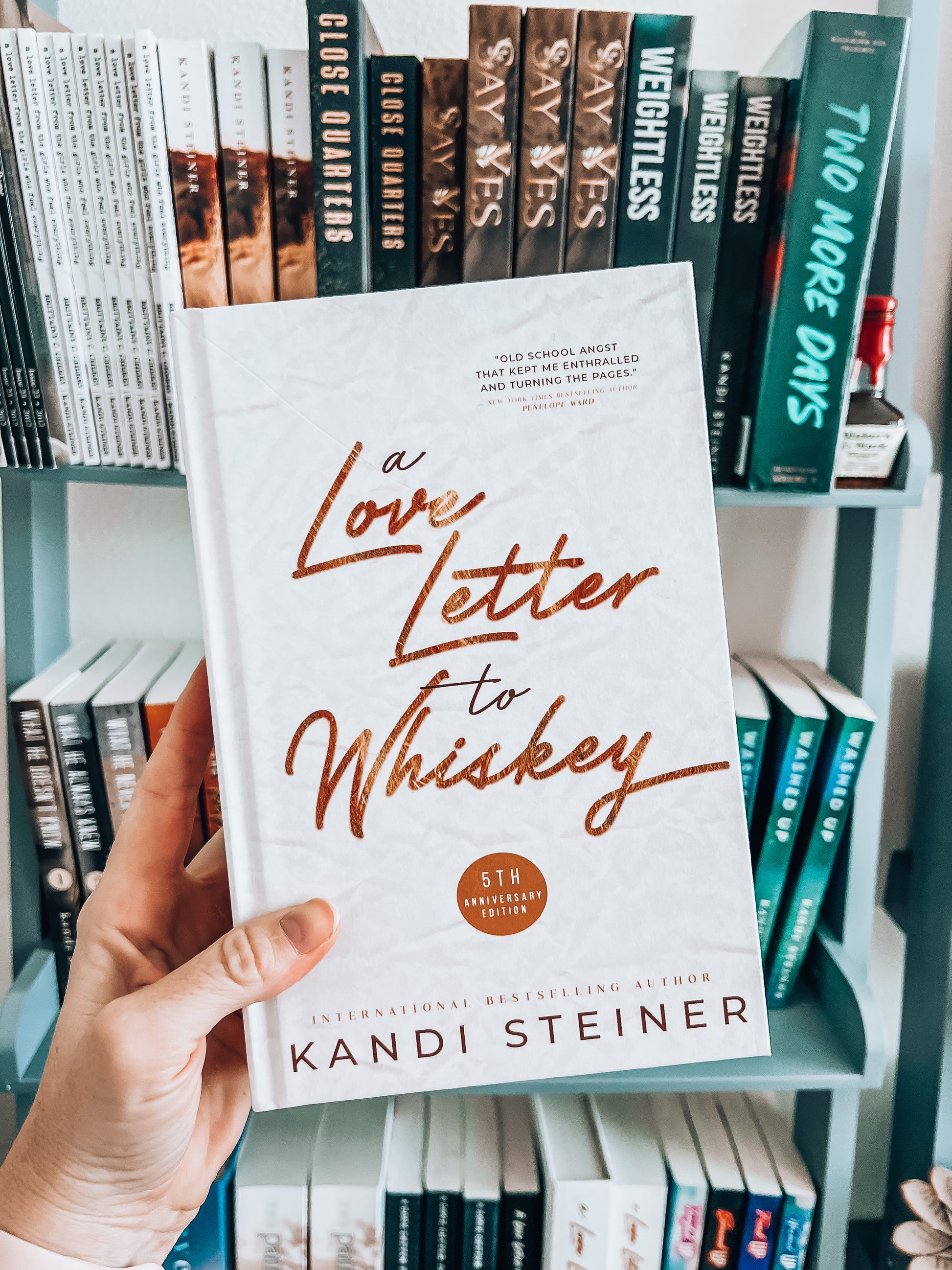Love Letter to Whiskey - Kandi Steiner  Książka w  -  Opinie, oceny, ceny